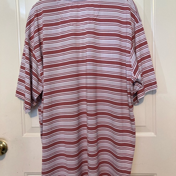 Men’s Russell Alabama Crimson Tide S/S Polo Shirt Size 2X (50-52) Red/White Logo - Picture 5 of 8